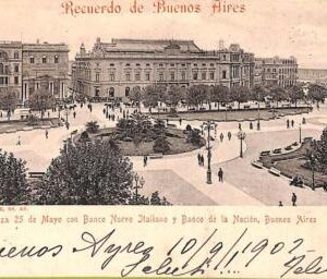 ac1445 - ARGENTINA -  Vintage Postcard - BUENOS AIRES - 1902