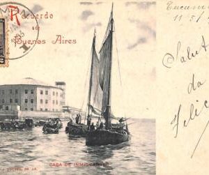 ac1446 - ARGENTINA -  Vintage Postcard - BUENOS AIRES - 1903