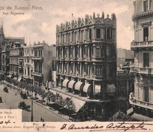 ac1454 - ARGENTINA -  Vintage Postcard - BUENOS AIRES - 1904
