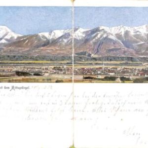 ac3517 - AUSTRIA - Ansichtskarten  VINTAGE double  POSTCARD - Villach - 1902