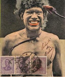 ac1493 - ARGENTINA -  Vintage Postcard - ETHNIC Indios - 1911