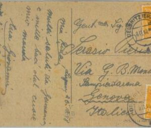 89310 - GERMANY Soviet Zone  - POSTAL HISTORY - Postcard to Italy   1950