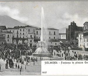 60528  - CARTOLINA d'Epoca - L'AQUILA provincia :  SULMONA