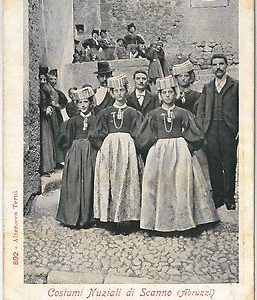 60534  - CARTOLINA d'Epoca - L'AQUILA provincia :  SCANNO  1906