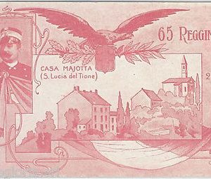 60543  CARTONCINO d'Epoca - L'AQUILA provincia: St. LUCIA del Tione REGGIMENTALE