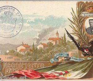 60544 - CARTOLINA d'Epoca - L'AQUILA provincia: St. LUCIA del Tione REGGIMENTALE