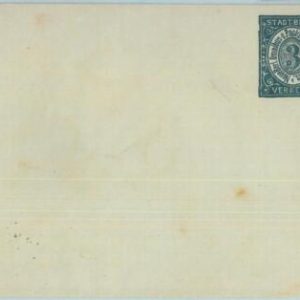 89260 - GERMANY - Postal History - Private Mail STATIONERY Cover: Berlin 1880