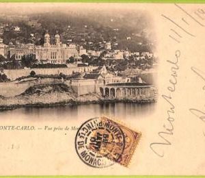 ac9414 - MONACO - VINTAGE POSTCARD - Monte-Carlo - 1901