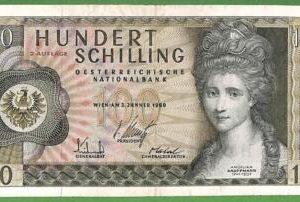 ah1434 - AUSTRIA - Collectable PAPERMONEY  - 100 Shillings - Very Fine