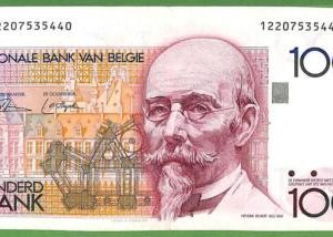 ah1436 - BELGIUM - Collectable PAPERMONEY  - PIC#140 - 100 FRANK -  Uncirculated
