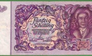 ah1435 - AUSTRIA - Collectable PAPERMONEY  - PIC#130 - 50 Shillings - Very Fine
