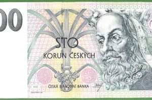 ah1446 - Czech Republiс- Collectable PAPERMONEY - PIC#12 -100 Krowns-Very Fine++