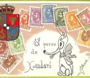ae9938 - ROMANIA -  VINTAGE  POSTCARD - STAMPS ON POSTCARD - ZIEHER