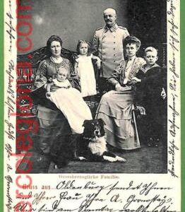 ah0911 - VINTAGE POSTCARD - 1905 - ROYALTY   Germany