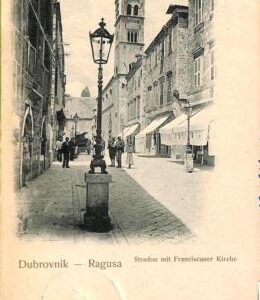 ac2047 - Ansichtskarten  VINTAGE POSTCARD - CROATIA - Dubrovnik Ragusa - 1905