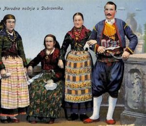 ac2070 - Ansichtskarten  VINTAGE POSTCARD - CROATIA - Dubrovnik, Ethnic