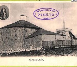 ad1878 - NORWAY - VINTAGE POSTCARD - Munkholmen - 1906