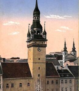 ac5817 - Czechoslovakia  - Ansichtskarten VINTAGE POSTCARD - Brunn -1915,Rathaus