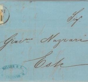 88826 - AUSTRIA - POSTAL HISTORY - single stamp on COVER  to ITALY 1865