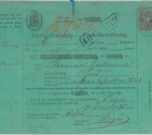 88865 - AUSTRIA - POSTAL HISTORY - POSTAL MANDAT Stationery Card  1871 HUNGARIAN