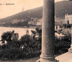 ab9498 - Ansichtskarten  VINTAGE  POSTCARD - CROATIA - Abbazia-Sudstrand