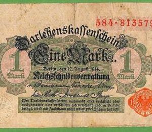 ah1507 - Germany - Collectable PAPERMONEY - PIC#51 - 1 Deutsche Marks - VG/VF