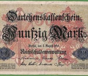 ah1503 - Germany - Collectable PAPERMONEY - PIC#49 - 50 Deutsche Marks-Very Fine