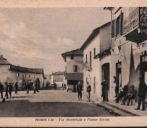 ab3786 - CARTOLINA D'EPOCA - Torino  Provincia - Piobesi