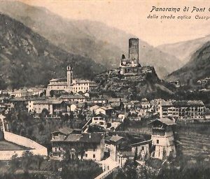 ab3798 - CARTOLINA D'EPOCA - Torino  Provincia - Pont Canavese 1916