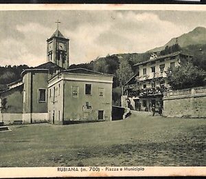 ab3815 - CARTOLINA D'EPOCA - Torino  Provincia -  Rubiana