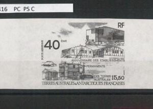 56816 - TAAF Terres australes et antarctiques française - POLAR: IMPERF STAMP