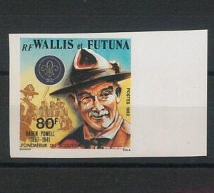 56823 - Wallis-et-Futuna - BOY SCOUTS scouting : IMPERF STAMP 1982