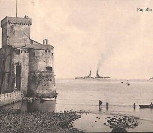 ab2833 - CARTOLINA D'EPOCA - Genova Provincia : Rapallo