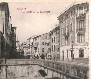 ab2846 - CARTOLINA D'EPOCA - Genova Provincia : Rapallo