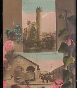 ab3827  - CARTOLINA D'EPOCA - Torino  Provincia -  Rivarolo 1910