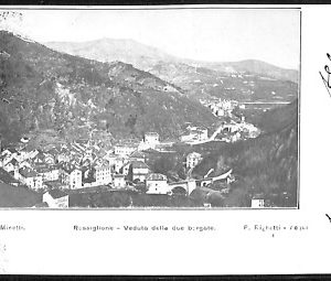 ab2849 - CARTOLINA D'EPOCA - Genova Provincia : Rapallo