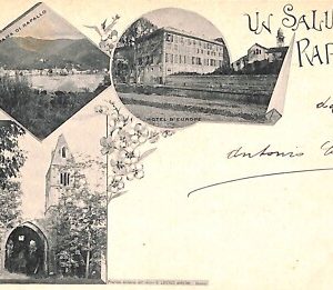 ab2850 - CARTOLINA D'EPOCA - Genova Provincia : Rapallo