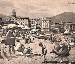 ab2860 - CARTOLINA D'EPOCA - Genova Provincia : Rapallo