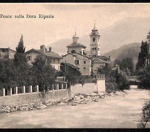 ab3839 -  CARTOLINA D'EPOCA - Torino  Provincia -  Susa