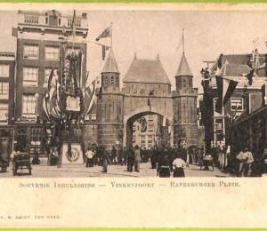 ad2098 - NETHERLANDS - VINTAGE POSTCARD  - Den Haag, Vinkenpoort