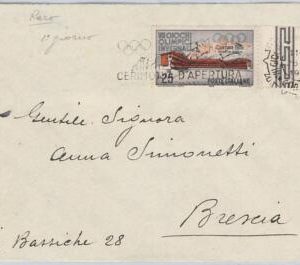 45753 - Italy - POSTAL HISTORY - WINTER OLYMPIC GAMES 1956 FDC