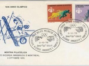 45757 - Italy - POSTAL HISTORY : Cover with special postmark 1976 OLYMPIC GAMES