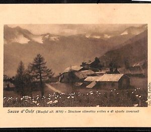 ab3866 -  CARTOLINA  D'EPOCA - Torino  Provincia -  Sauze d'Oulx 1929