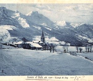 ab3870 -  CARTOLINA  D'EPOCA - Torino  Provincia -  Sauze d'Oulx