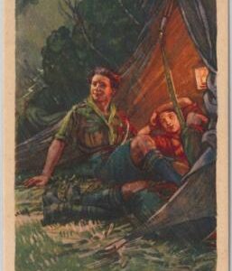 45887 - Vintage postcard ITALY - Artist signed MEZZANA #3 - BOY SCOUTS