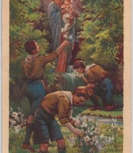 45884 - Vintage postcard ITALY - Artist signed MEZZANA #1 - BOY SCOUTS