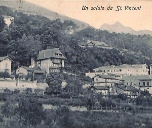 ab3871 -  CARTOLINA  D'EPOCA - Torino  Provincia -  St. Vincent 1913