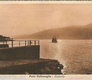 55940  -- CARTOLINA d'Epoca - LAGO MAGGIORE:  Porto Valtravaglia