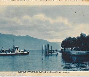55941  -- CARTOLINA d'Epoca - LAGO MAGGIORE:  Porto Valtravaglia