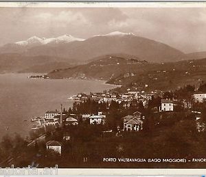 55942  -- CARTOLINA d'Epoca - LAGO MAGGIORE:  Porto Valtravaglia  1938